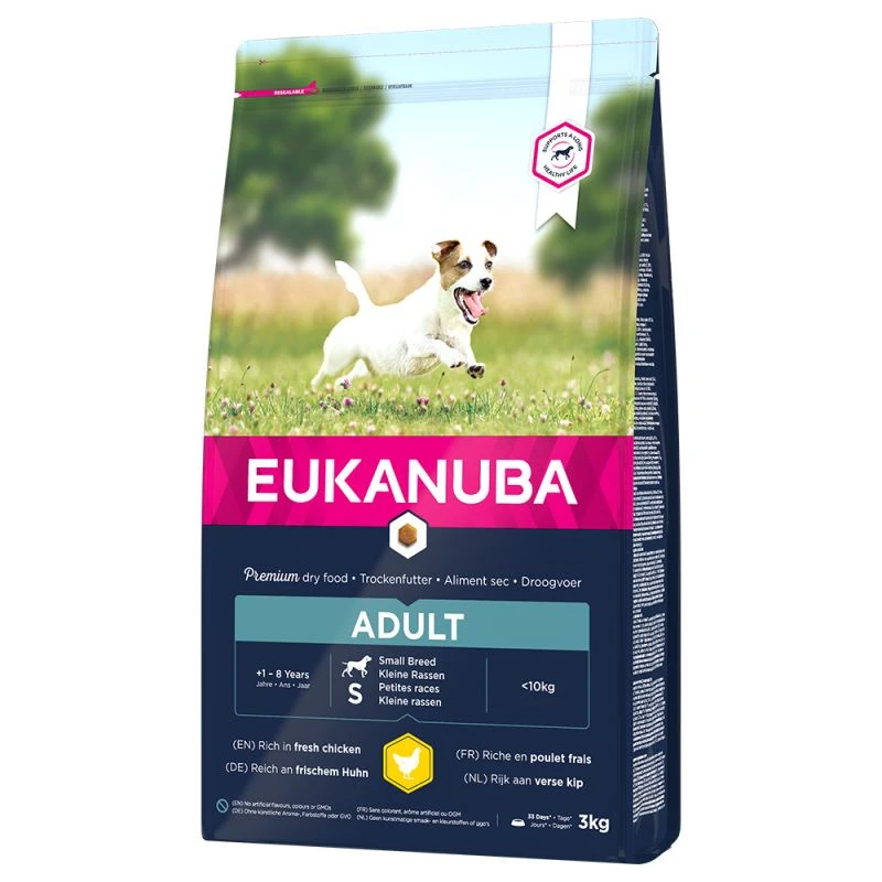 Eukanuba Adult Small Breed Poulet 15kg 4 Eukanuba Adult Small Breed Poulet 15kg – Image 2