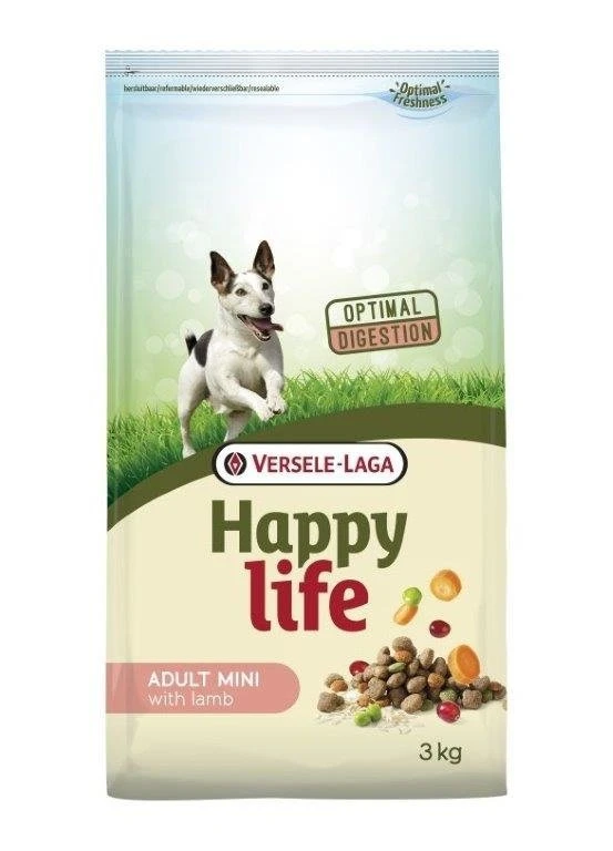 Versele-Laga Happy Life Adulte Mini Avec Agneau 3kg 3 Versele-Laga Happy Life Adulte Mini Avec Agneau 3kg