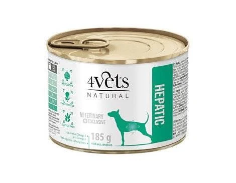 4Vets Dog Hepatic 185g X10 3 4Vets Dog Hepatic 185g X10