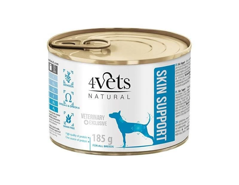 4Vets Dog Skin Support 185g X12 4 4Vets Dog Skin Support 185g X12 – Image 2