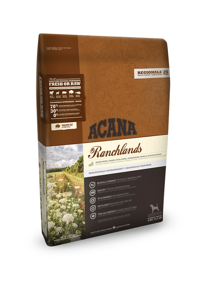 ACANA Regionals Ranchlands Dog 6kg 3 ACANA Regionals Ranchlands Dog 6kg