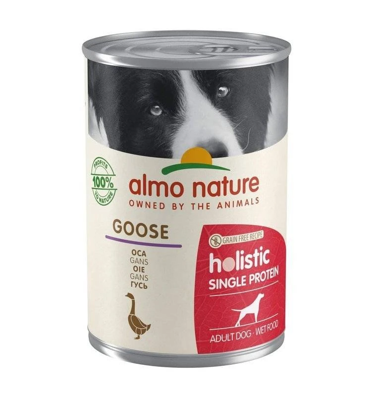 ALMO NATURE Holistic Single Protein à L'oie 24 X 400g 4 ALMO NATURE Holistic Single Protein à L'oie 24 X 400g – Image 2