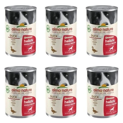 ALMO NATURE Holistic Single Protein Au Canard 6 X 400g 3 ALMO NATURE Holistic Single Protein Au Canard 6 X 400g