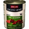 ANIMONDA GranCarno Adulte Chien Coeur De Boeuf Et De Canard 400g X6 -Doux Museau Soldes Magasin fre pl ANIMONDA GranCarno Adulte Chien Coeur de Boeuf et de Canard 400g x6 30372 1
