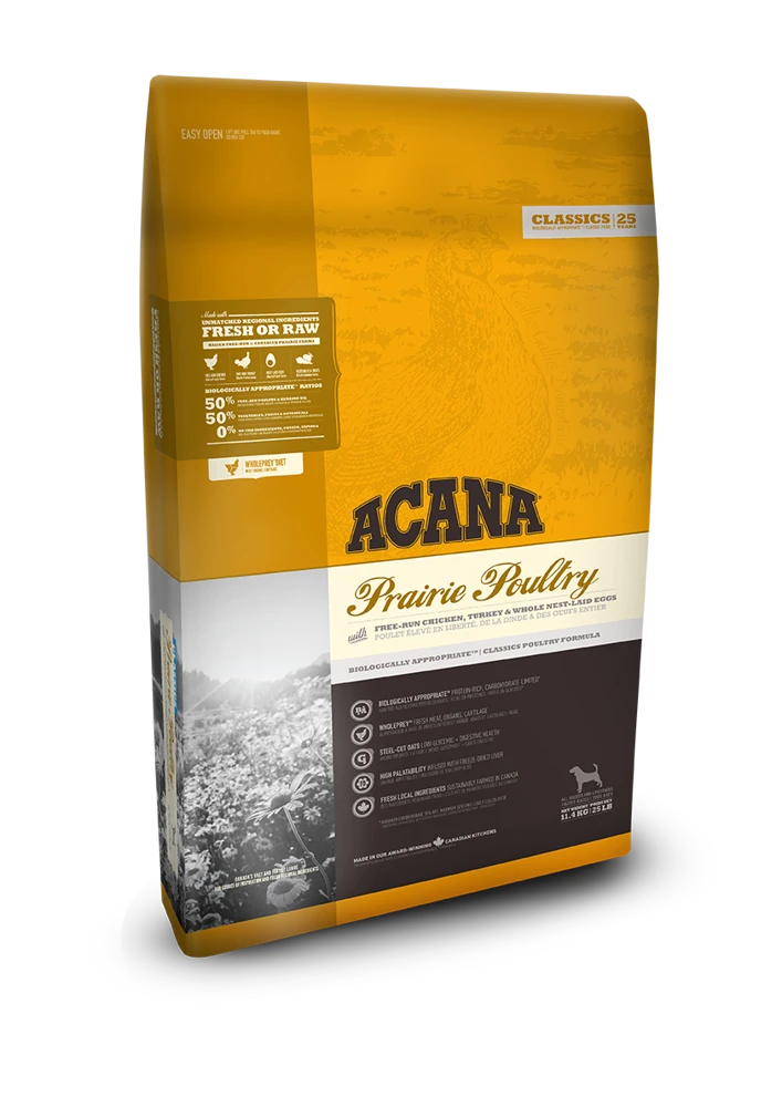 Acana Classics Prairie Poultry 11,4kg 3 Acana Classics Prairie Poultry 11,4kg