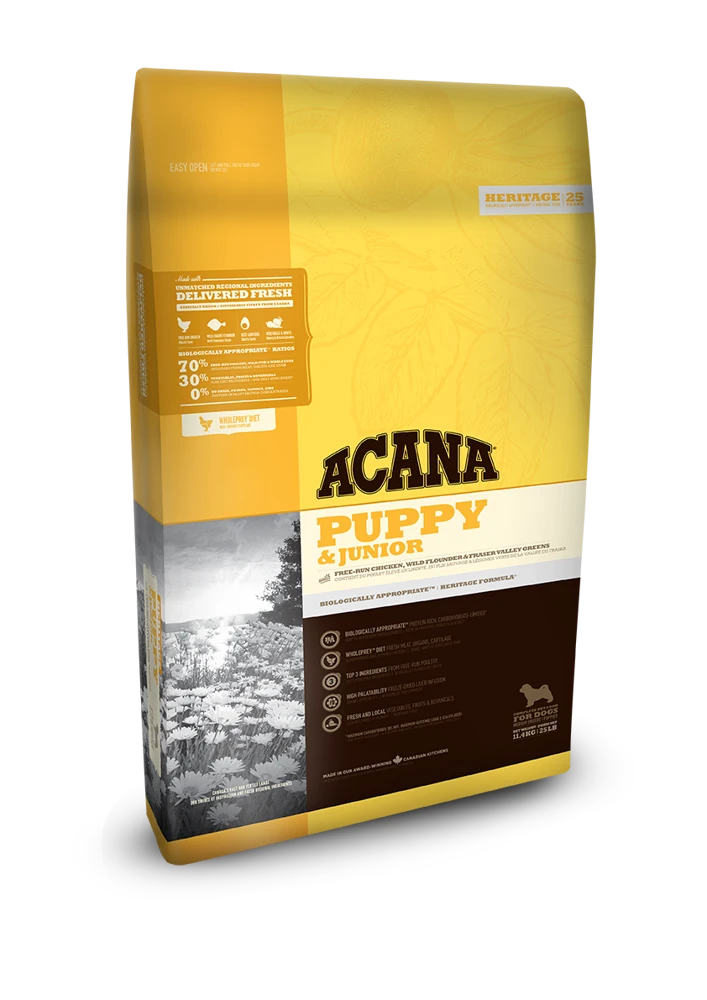 ACANA HERITAGE Puppy&Junior 11,4kg+Surprise Gratuite Pour Chien – Image 2