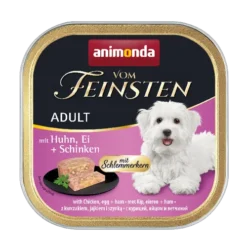 Animonda Dog Vom Feinsten Adulte Poulet, Œufs Et Jambon 150g X12 -Doux Museau Soldes Magasin fre pl Animonda Dog Vom Feinsten Adulte Poulet OEufs et Jambon 150g 11521 1