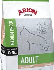 Arion Original Adult Medium Breed Saumon & Riz 12kg -Doux Museau Soldes Magasin fre pl Arion Original Adult Medium Breed Saumon Riz 12kg 8496 2