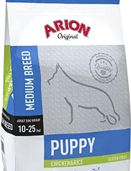 Arion Original Chiot Races Moyennes Poulet & Riz 12kg -Doux Museau Soldes Magasin fre pl Arion Original Chiot Races Moyennes Poulet Riz 12kg 15620 2