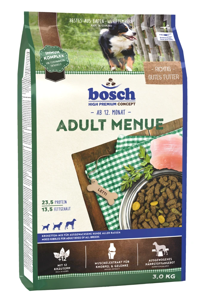 BOSCH Adult Menue Volaille 3kg+Surprise Gratuite Pour Chien 3 BOSCH Adult Menue Volaille 3kg+Surprise Gratuite Pour Chien