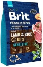 BRIT Premium By Nature Sensitive Lamb 3kg X2 3 BRIT Premium By Nature Sensitive Lamb 3kg X2