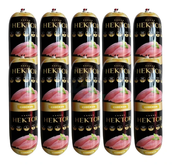 Barre D'aliments Pour Chiens Premium Hektor à La Volaille 10x900g 3 Barre D'aliments Pour Chiens Premium Hektor à La Volaille 10x900g