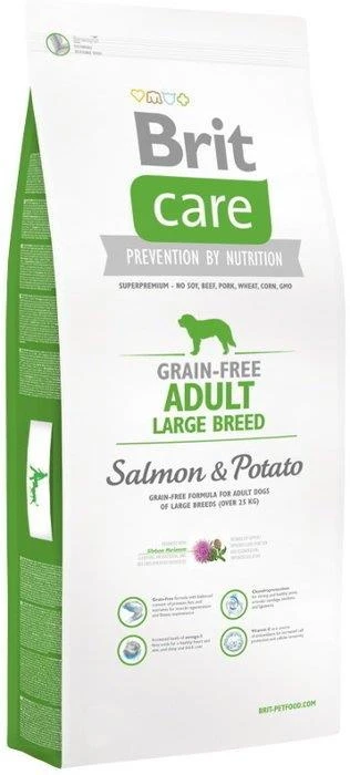 Brit Care Grain-Free Adult Large Breed Salmon & Potato 3kg 3 Brit Care Grain-Free Adult Large Breed Salmon & Potato 3kg