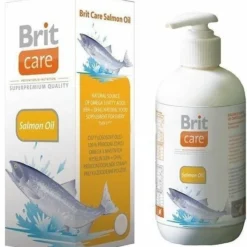Brit Care Salmon Oil 250ml X2 -Doux Museau Soldes Magasin fre pl Brit Care Salmon Oil 250ml x2 30749 2