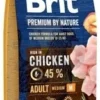 Brit Premium By Nature Adult M Avec Poulet 15kg +Surprise Gratuite Pour Chien -Doux Museau Soldes Magasin fre pl Brit Premium By Nature Adult M avec poulet 15kg Surprise gratuite pour chien 27151 1