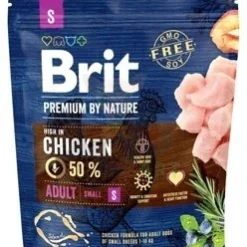 Brit Premium By Nature Adult S Avec Poulet 1kg X2 -Doux Museau Soldes Magasin fre pl Brit Premium By Nature Adult S avec poulet 1kg 9700 1 1