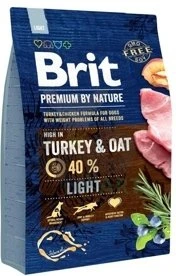 Brit Premium By Nature Light Avec Dinde Et Avoine 3kg + Surprise Gratuite Pour Chien 3 Brit Premium By Nature Light Avec Dinde Et Avoine 3kg + Surprise Gratuite Pour Chien