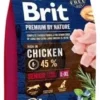 Brit Premium By Nature Senior L+XL Avec Du Poulet 3kg -Doux Museau Soldes Magasin fre pl Brit Premium By Nature Senior L XL avec du poulet 3kg 9716 1