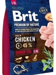 Brit Premium By Nature Senior L+XL Avec Du Poulet 3kg
