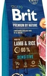 Brit Premium By Nature Sensitive Avec Agneau Et Riz 15kg