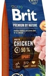 Brit Premium By Nature Sport 15kg + Surprise Gratuite Pour Chien