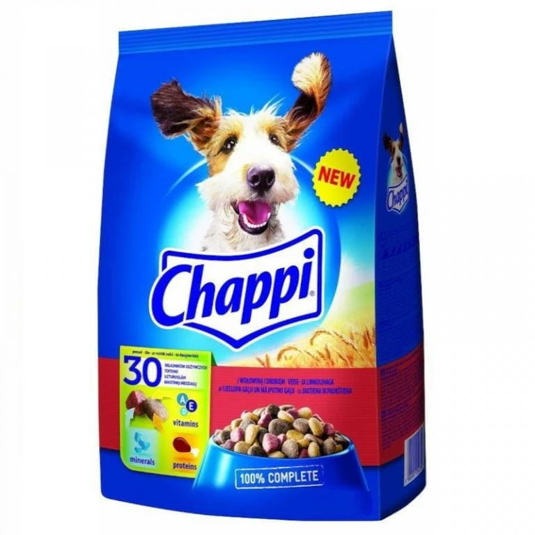 CHAPPI 9kg - Croquettes Pour Chiens Avec Boeuf, Volaille Et Légumes + Surprise Gratuite Pour Chien 4 CHAPPI 9kg - Croquettes Pour Chiens Avec Boeuf, Volaille Et Légumes + Surprise Gratuite Pour Chien – Image 2
