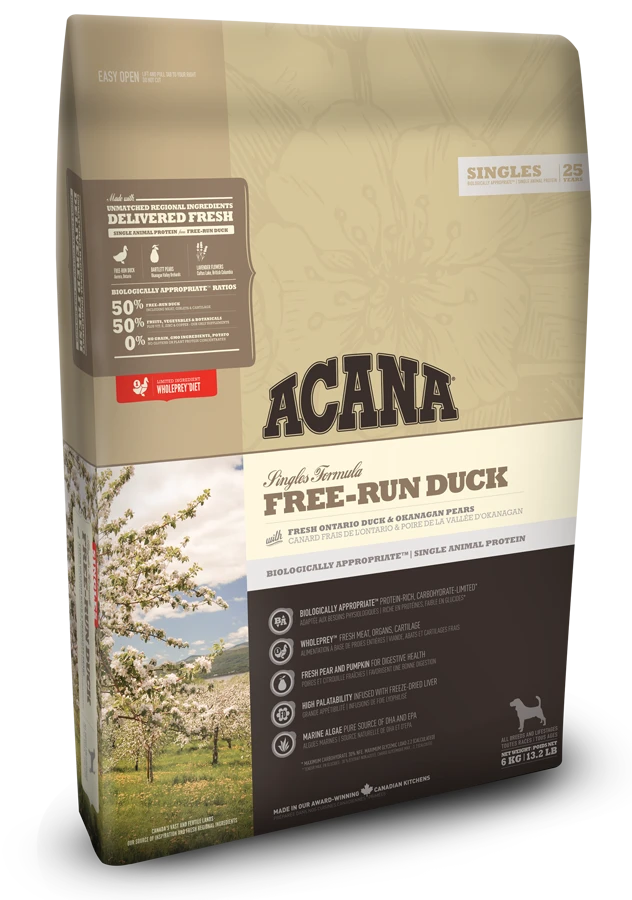 ACANA Free-Run Duck 6kg + Surprise Gratuite Pour Chien 4 ACANA Free-Run Duck 6kg + Surprise Gratuite Pour Chien – Image 2