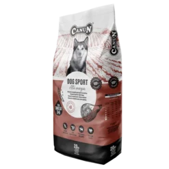 Canun Dog Sport 20kg Avec Viande De Bœuf Pour Les Chiens énergiques Et Sportifs (40% De Viande)