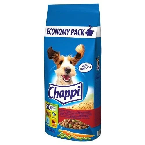 Chappi Croquettes Pour Chien Avec Boeuf, Volaille Et Légumes 13.5kg + Surprise Gratuite Pour Chien 3 Chappi Croquettes Pour Chien Avec Boeuf, Volaille Et Légumes 13.5kg + Surprise Gratuite Pour Chien