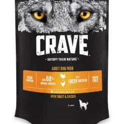 Crave Croquettes Pour Chien à La Dinde Et Au Poulet 2.8kg
