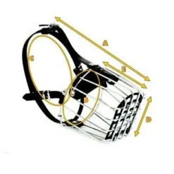 Dingo Muselière Métallique Pour Chien Taille 7a -Doux Museau Soldes Magasin fre pl Dingo Museliere metallique pour chien Taille 7a 10014 2