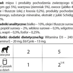 Dolina Noteci PREMIUM Pour Chiens De Petites Races Avec Pommes De Terre D'oie Et Pommes 100 G X12 -Doux Museau Soldes Magasin fre pl Dolina Noteci PREMIUM pour chiens de petites races avec pommes de terre doie et pommes 100 g x12 30643 2
