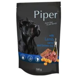 Dolina Noteci Piper Pour Chiens Avec Agneau, Carottes Et Riz 500g X12 -Doux Museau Soldes Magasin fre pl Dolina Noteci Piper pour chiens avec agneau carottes et riz 500g 14707 1