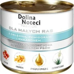 Dolina Noteci Premium Pour Les Chiens De Petite Race Avec Veau, Tomates Et Pâtes 185g X12 5 Dolina Noteci Premium Pour Les Chiens De Petite Race Avec Veau, Tomates Et Pâtes 185g X12 -Doux Museau Soldes Magasin fre pl Dolina Noteci Premium pour les chiens de petite race avec veau tomates et pates 185g 15707 1