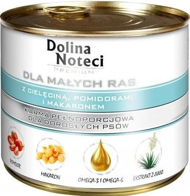 Dolina Noteci Premium Pour Les Chiens De Petite Race Avec Veau, Tomates Et Pâtes 185g X12 4 Dolina Noteci Premium Pour Les Chiens De Petite Race Avec Veau, Tomates Et Pâtes 185g X12 – Image 2