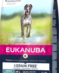 EUKANUBA Adult Large Grain Free 3kg+Surprise Gratuite Pour Votre Chien