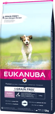 EUKANUBA Puppy&Junior Small/Medium Sans Céréales 12kg 3 EUKANUBA Puppy&Junior Small/Medium Sans Céréales 12kg
