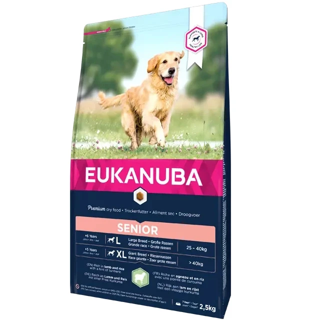 Eukanuba Mature & Senior Large Agneau Et Riz 12kg 3 Eukanuba Mature & Senior Large Agneau Et Riz 12kg