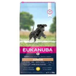 Eukanuba Puppy&Junior Large Breed 15kg+Surprise Gratuite Pour Votre Chien -Doux Museau Soldes Magasin fre pl Eukanuba Puppy Junior Large Breed 15kg 15270 2