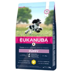 Eukanuba Puppy&Junior Medium Breed 15kg+Surprise Gratuite Pour Votre Chien -Doux Museau Soldes Magasin fre pl Eukanuba Puppy Junior Medium Breed 15kg Surprise gratuite pour votre chien 27320 4