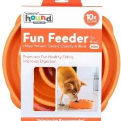 FUN FEEDER -Mini Bowl Pour Ralentir La Consommation D'orange -Doux Museau Soldes Magasin fre pl FUN FEEDER Mini Bowl pour ralentir la consommation dorange 28211 4