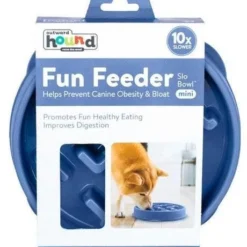FUN FEEDER -Mini Bowl Pour Ralentir L'alimentation Bleu -Doux Museau Soldes Magasin fre pl FUN FEEDER Mini Bowl pour ralentir lalimentation Bleu 28210 3