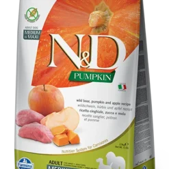 Farmina N&D Pumpkin Grain Free Canine Adult Medium&Maxi Boar&Apple 2,5kg