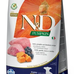 Farmina N&D Pumpkin Grain Free Canine Puppy Mini Lamb&Blueberry 2,5kg