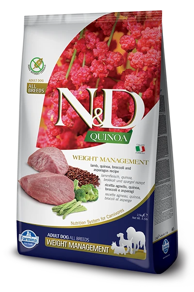 Farmina N&D Quinoa Canine Weight Management Lamb 7kg 3 Farmina N&D Quinoa Canine Weight Management Lamb 7kg