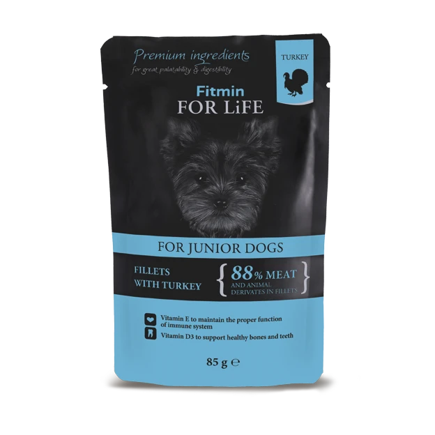 Fitmin Dog For Life Junior Dinde En Sauce 85g X 12 4 Fitmin Dog For Life Junior Dinde En Sauce 85g X 12 – Image 2