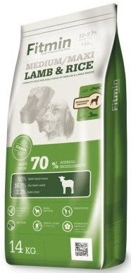 Fitmin Dog Medium Maxi Agneau Avec Du Riz 14kg 3 Fitmin Dog Medium Maxi Agneau Avec Du Riz 14kg