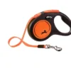 Flexi Laisse Classic Sangle S 5m Jusqu'à 15kg Orange Néon -Doux Museau Soldes Magasin fre pl Flexi Laisse Classic sangle S 5m jusqua 15kg Orange Neon 15010 1