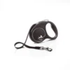 Flexi Laisse Noir Design S Sangle 5m Jusqu'à 15kg Noir -Doux Museau Soldes Magasin fre pl Flexi Laisse Noir Design S sangle 5m Jusqua 15kg Noir 15042 1 1