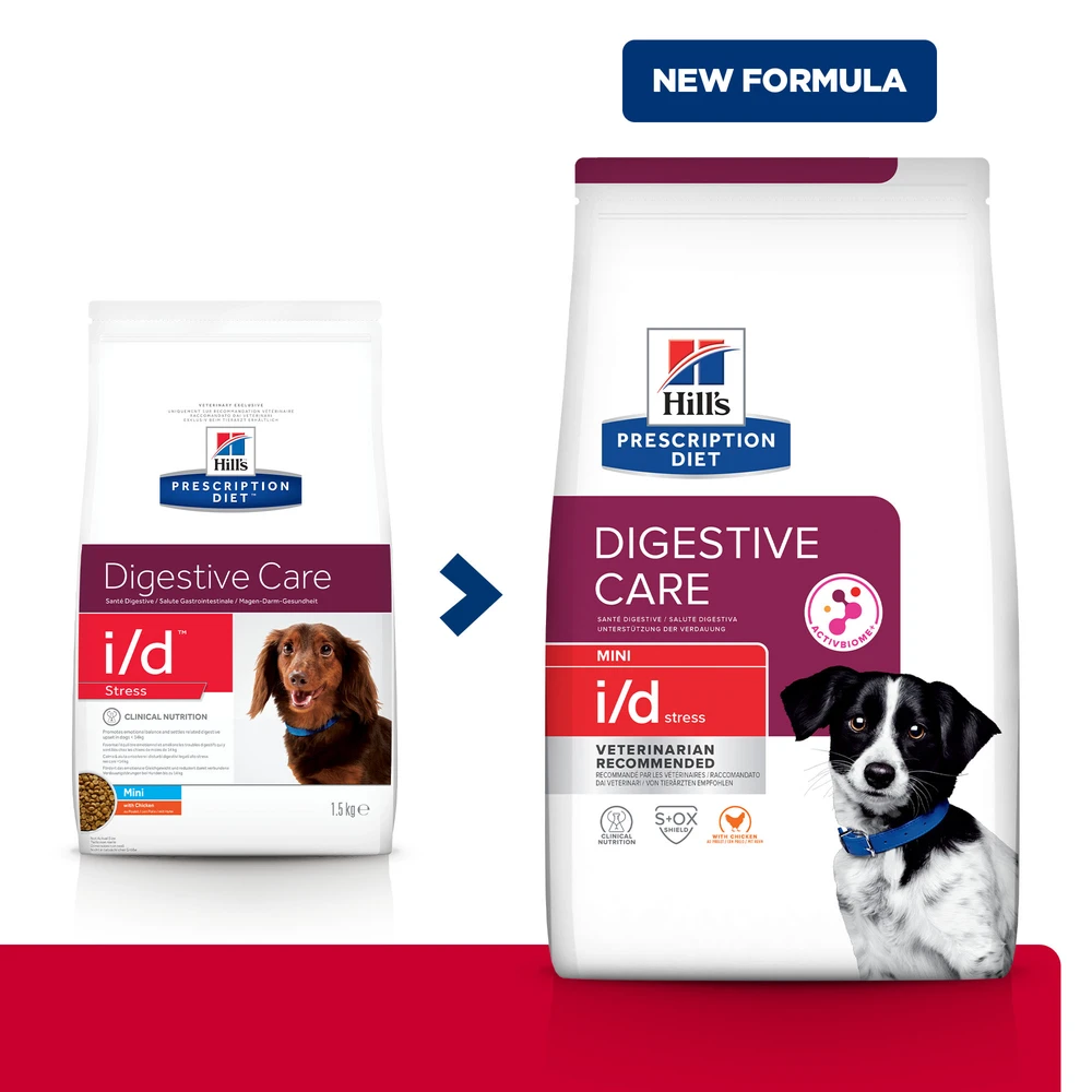 Hills HILL'S PD Prescription Diet Canine I/d Stress Mini 3kg 4 Hills HILL'S PD Prescription Diet Canine I/d Stress Mini 3kg – Image 2